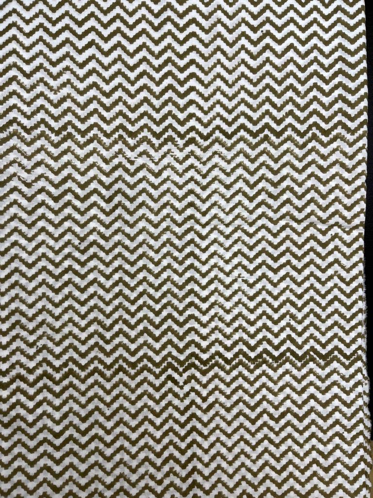 Yellow Cotton Dress Material