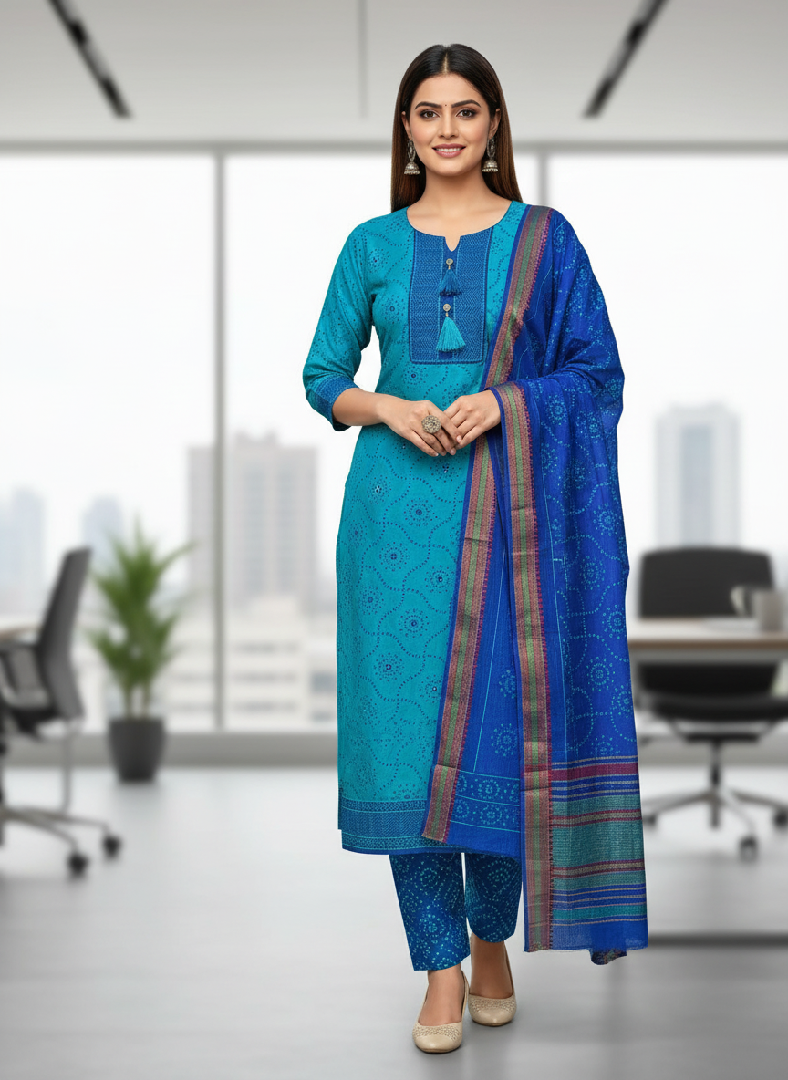 RAMA GREEN VIDYA SUIT